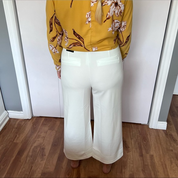 Ricki’s Scuba Crepe Wide Leg Crop Pants - Picture 10 of 14